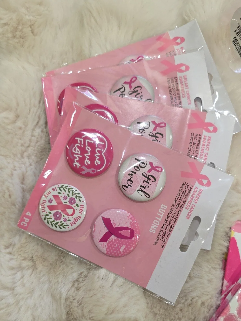 Breast Cancer Awareness Supplies (Take All)